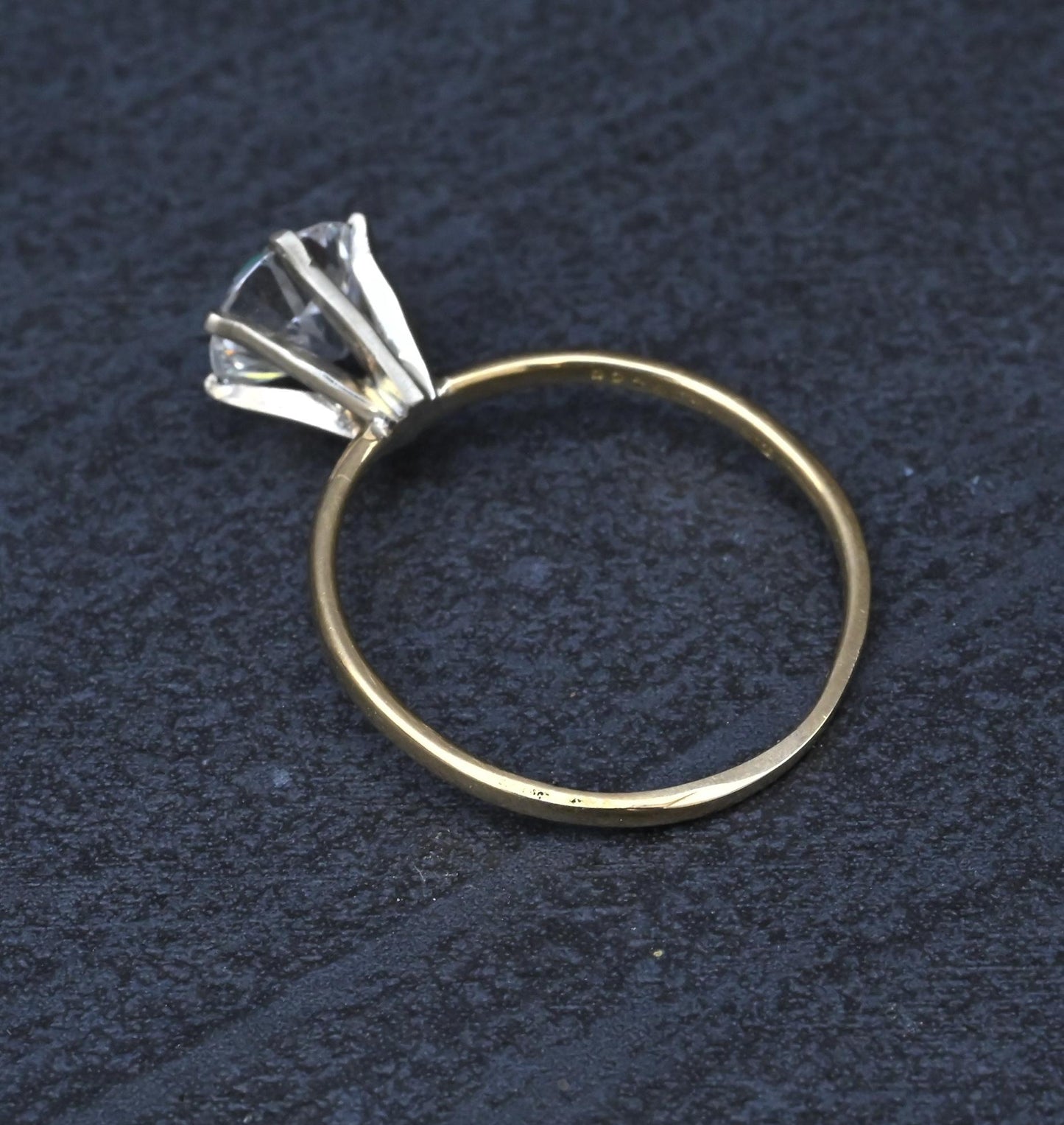 Rare Antique Tiffany & Co 1.52ct E VVS1 Old European Cut Diamond Engagement Ring