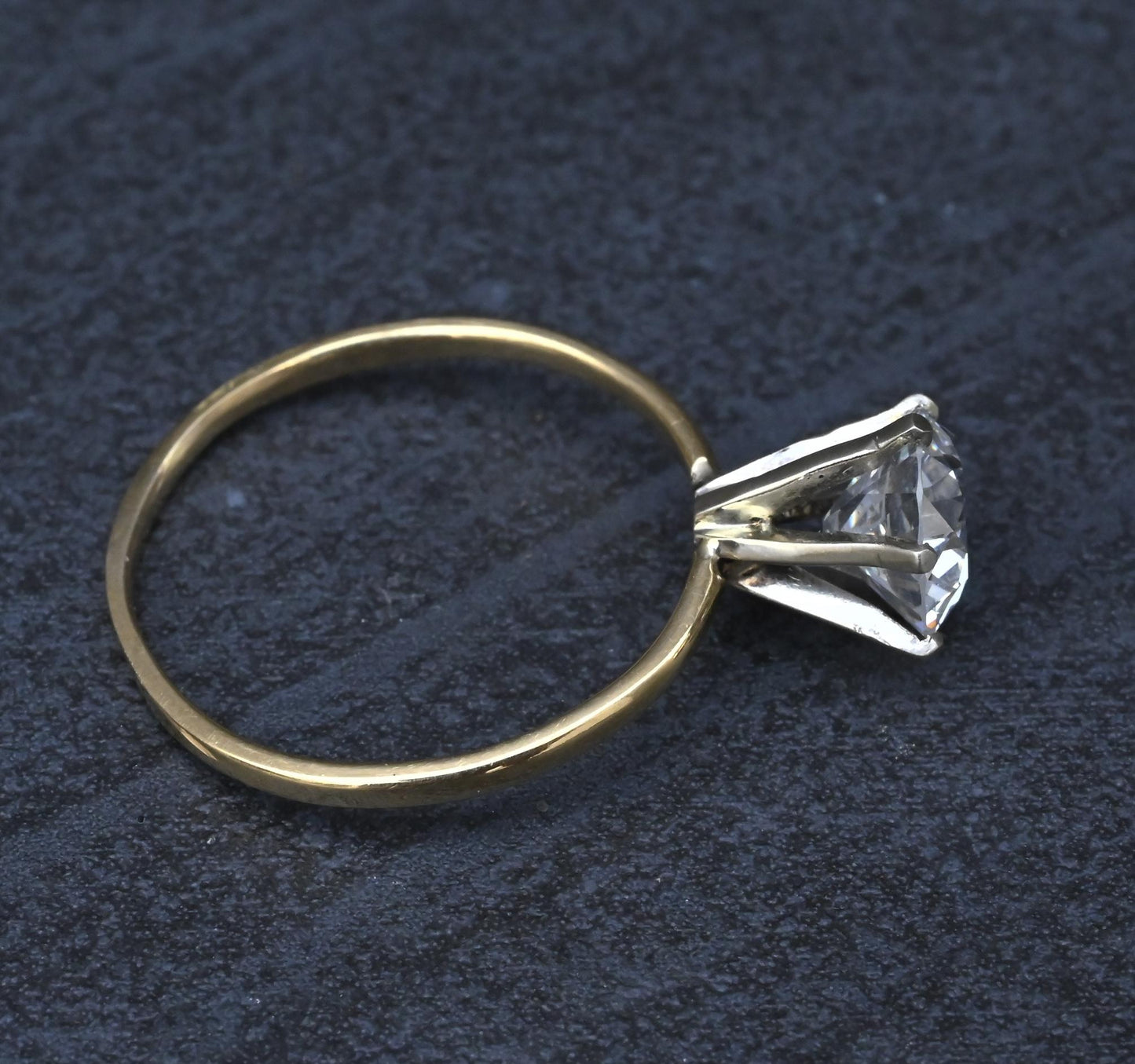 Rare Antique Tiffany & Co 1.52ct E VVS1 Old European Cut Diamond Engagement Ring