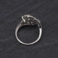 Fine Art Deco Period 2.47 Carats GIA Toi et Moi Diamond Engagement Ring