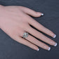 Fine Art Deco Period 2.47 Carats GIA Toi et Moi Diamond Engagement Ring