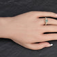 14K Yellow Gold Marquise Emerald & Diamond Ring – 3.21 Grams, Size 7.5