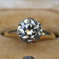 GIA Certified 1.38 Carat Antique Art Deco Period Solitaire Ring Size 6