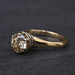 GIA Certified 1.38 Carat Antique Art Deco Period Solitaire Ring Size 6