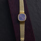 Rare Vintage Patek Philippe 3604/1 18K Yellow Gold Cushion Burgundy Dial - Uncut