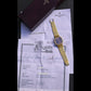 Rare Vintage Patek Philippe 3604/1 18K Yellow Gold Cushion Burgundy Dial - Uncut