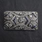 Rare Antique Art Deco Platinum 4.00ctw Diamond & Lab Sapphire Brooch Pendant IGI