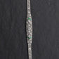 Art Deco Platinum 1.25ctw Diamond & Green Stone Filigree Line Bracelet IGI Cert.