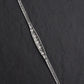Art Deco Platinum 1.25ctw Diamond & Green Stone Filigree Line Bracelet IGI Cert.