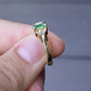 Exceptional High Quality 1 Carat Emerald & Diamond Ring