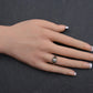 Antique Art Deco 14K/18K White Gold 0.80ctw Old European Diamond Ring IGI Cert.