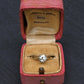 Antique 1.00ct Old European Cut Diamond Engagement Ring 14K Two Tone Gold Size 6