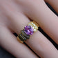 Le Vian 18K Yellow Gold 1.60ct Pink Sapphire & Diamond Ring Size 6.75 IGI Cert.