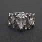 GIA Certified 2.80 CTW Pear & Marquise Diamond Three-Stone Ring in 14K Gold