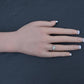 Mid-Century Platinum 1.05 Carat Diamond Three-Stone Engagement Ring – IGI Cert.