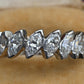 3.00 TCW Marquise Diamond Eternity Band Platinum IGI Certified Ring Size 5.5