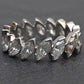 3.00 TCW Marquise Diamond Eternity Band Platinum IGI Certified Ring Size 5.5