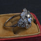 IGI Certified 3.10 ctw Art Deco Antique Diamond Engagement Ring Platinum