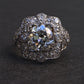 IGI Certified 3.10 ctw Art Deco Antique Diamond Engagement Ring Platinum