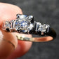 Elegant 14K Yellow & White Gold Diamond Ring – 0.25 CTW, Size 4.5, 2.67g