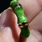 Gorgeous Tiffany & Co 18K Gold & Enamel Ring Size 7