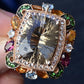 14K Rose Gold Levian Ring With Smokey Quartz Fine Beautiful Color Gemstones
