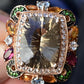 14K Rose Gold Levian Ring With Smokey Quartz Fine Beautiful Color Gemstones