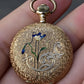 Exceptional Audemars Freres 14K Gold Enamel Pocket Watch