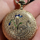 Exceptional Audemars Freres 14K Gold Enamel Pocket Watch