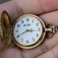 Exceptional Audemars Freres 14K Gold Enamel Pocket Watch