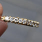 14K Yellow Gold Diamond Band – 0.25ct Total Weight, Size 6.5