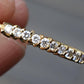 14K Yellow Gold Diamond Band – 0.25ct Total Weight, Size 6.5