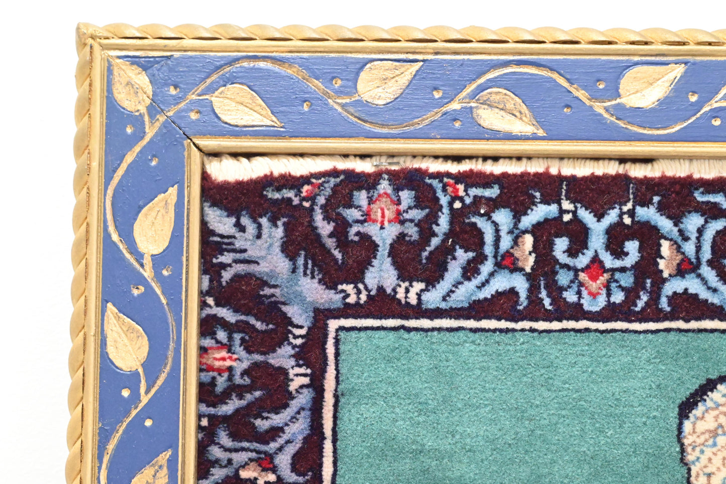 Gorgeous Mid-Late 20th Century Tabriz Pictorial Framed Carpet