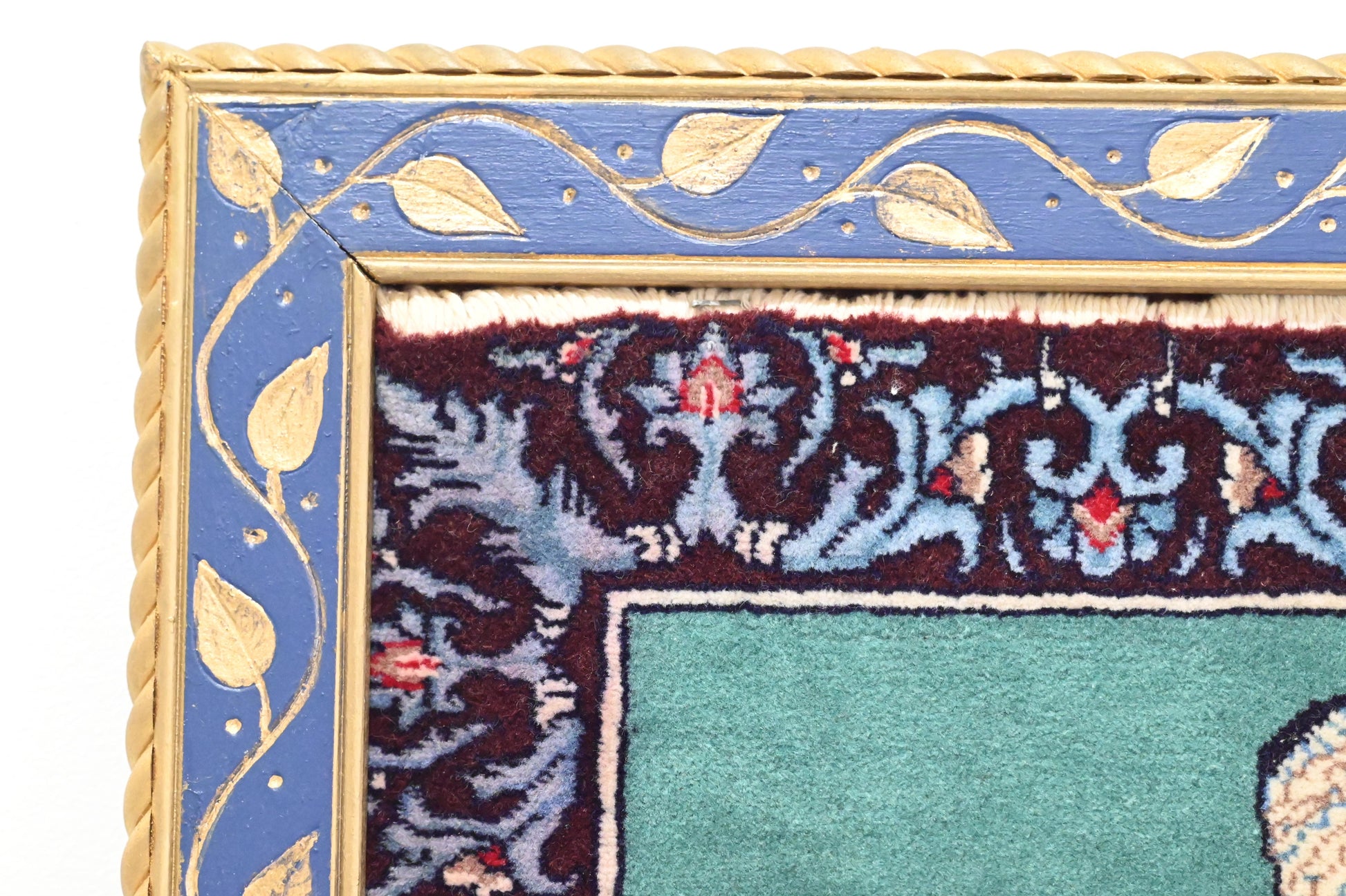 Gorgeous Mid-Late 20th Century Tabriz Pictorial Framed Carpet