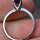 Elegant Platinum Emerald-Cut Tanzanite Solitaire Ring – 0.70 Carats Size 6
