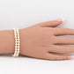 Mikimoto 18K Yellow Gold Pearl Bracelet 7” Length 5.5mm Pearls Marked 750