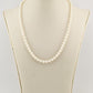 Mikimoto 18K Gold Clasp Akoya Pearl Necklace 17” 5–5.5mm 15.37g