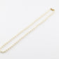 Mikimoto 18K Gold Clasp Akoya Pearl Necklace 17” 5–5.5mm 15.37g