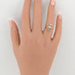 Antique 1920s 14K Gold Old European Cut Diamond Ring .84ctw Size 6 Art Deco