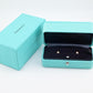 Pair Of Tiffany & Co Diamond Studs 18K Rose Gold .35 TCW With Box