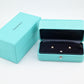 Pair Of Tiffany & Co Diamond Studs 18K Rose Gold .35 TCW With Box
