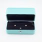 Pair Of Tiffany & Co Diamond Studs 18K Rose Gold .35 TCW With Box