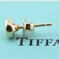 Pair Of Tiffany & Co Diamond Studs 18K Rose Gold .35 TCW With Box