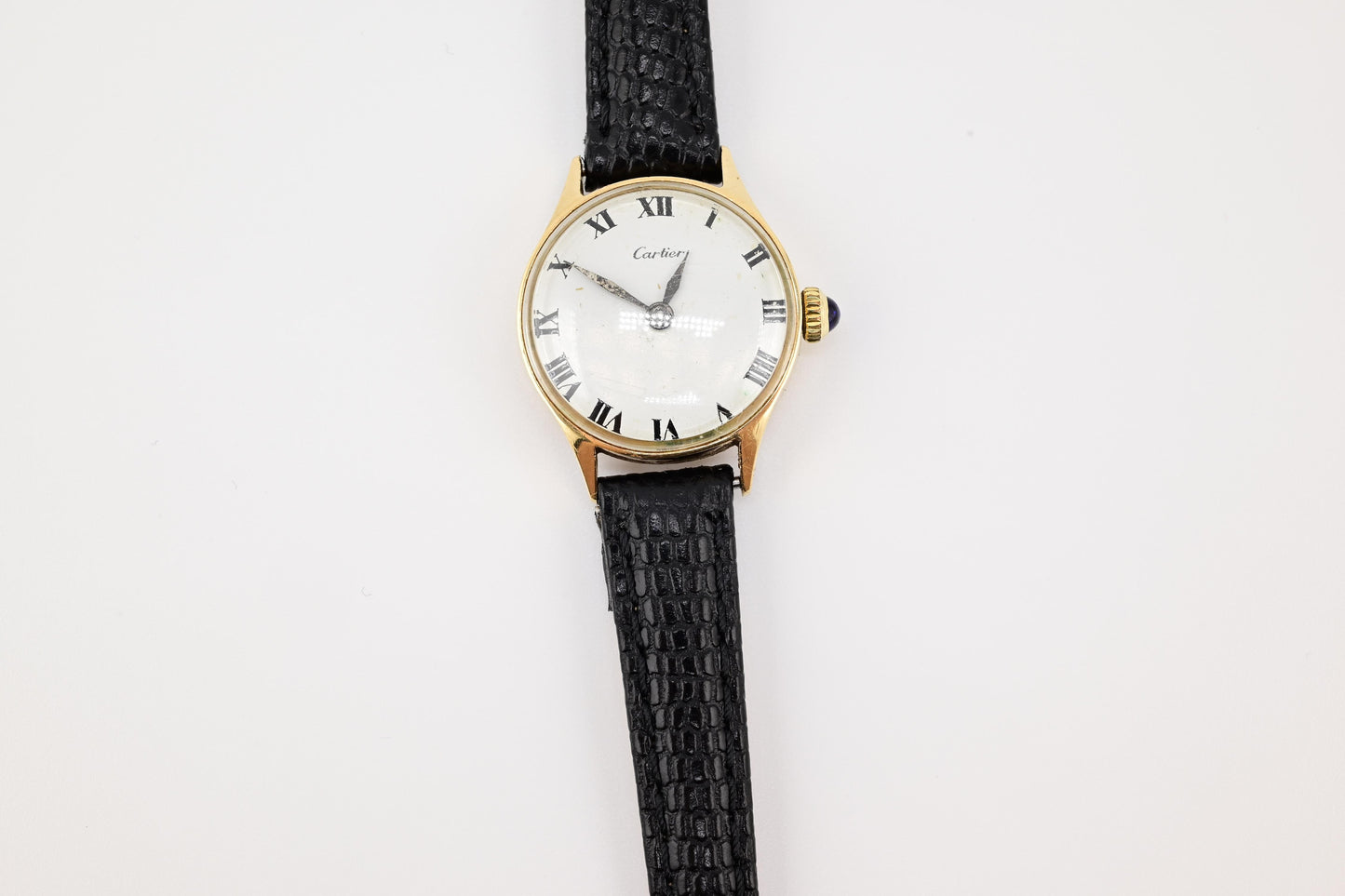 Gorgeous 14K Yellow Gold Cartier For Concord Manual Winding
