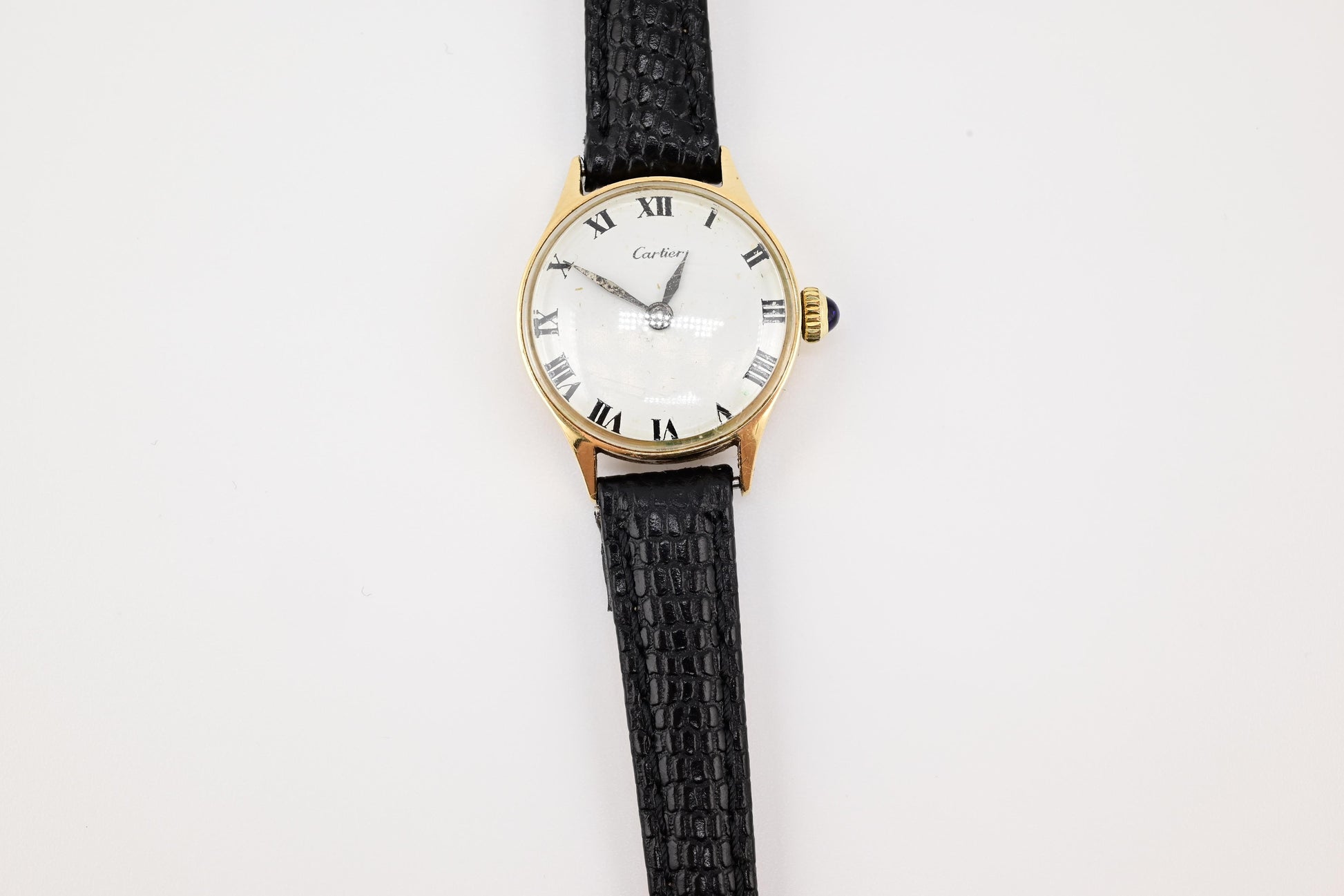 Gorgeous 14K Yellow Gold Cartier For Concord Manual Winding