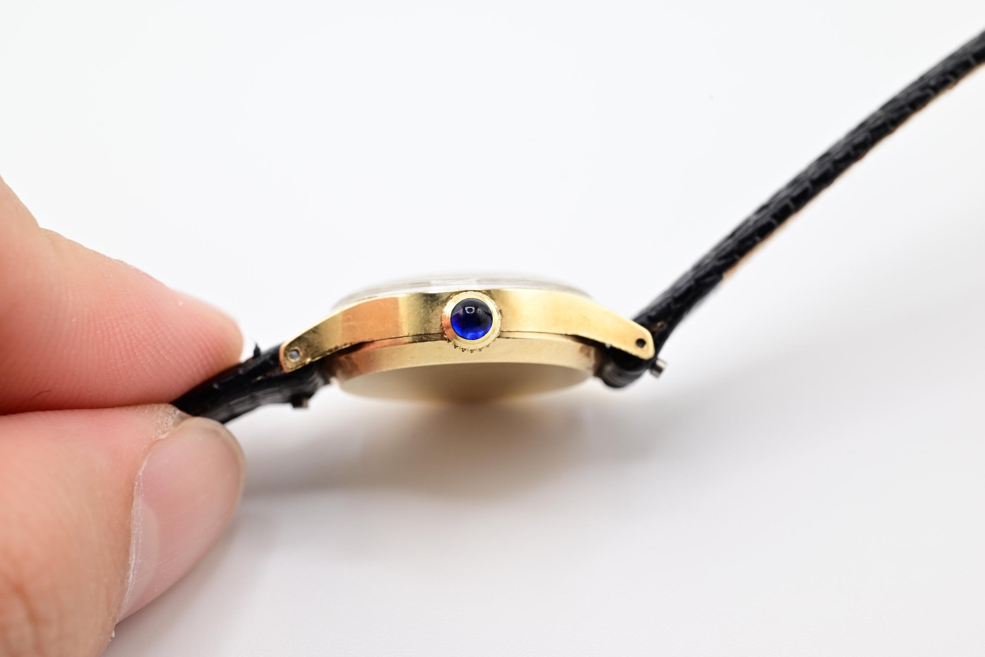 Gorgeous 14K Yellow Gold Cartier For Concord Manual Winding