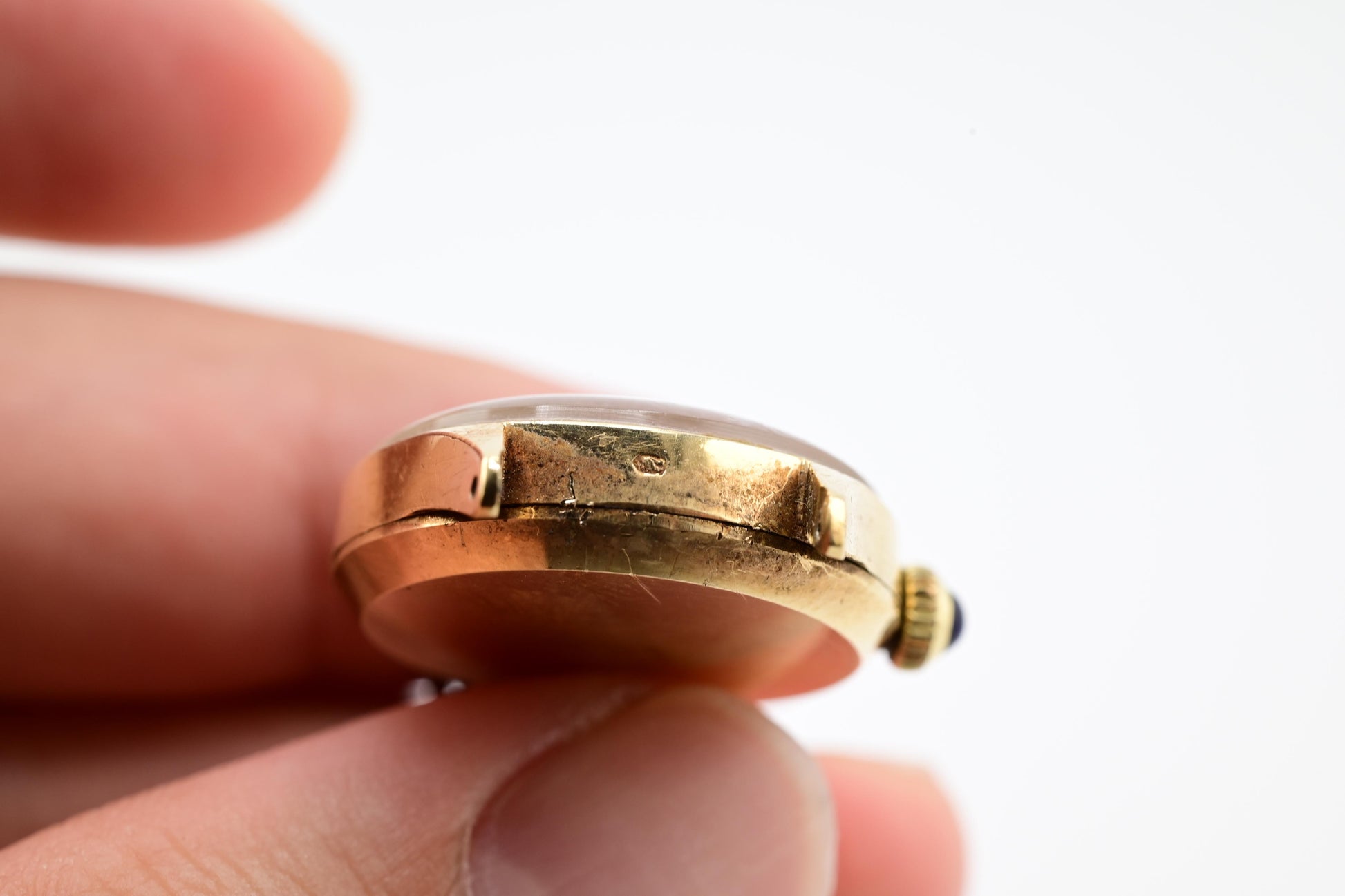 Gorgeous 14K Yellow Gold Cartier For Concord Manual Winding