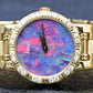 Piaget Polo 80564 K81 Ladies Quartz Watch in 18K Gold with Opal Dial