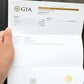 GIA Identified 1.22 Carat Natural Round Brilliant Diamond