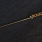 10K Yellow Gold Opal & Pearl Stick Pin