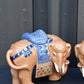 Pair of Chinese Late Qing / Republic Period Porcelain Elephants